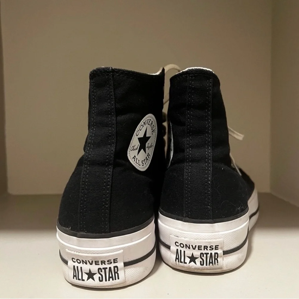 Converse Black High-Top Sneakers - Picture 4 of 6